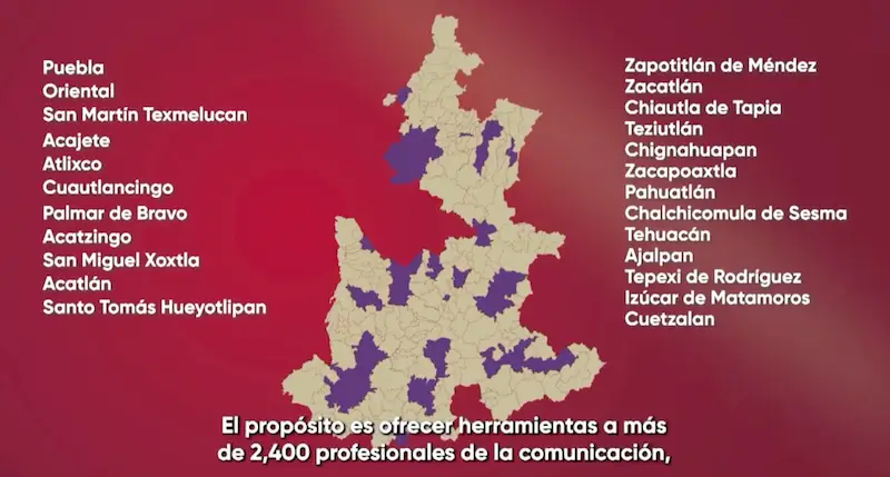 En Acatzingo y Palmar de Bravo se capacitarán a medios de comunicación en Lenguaje Incluyente y no Sexista