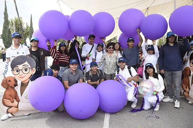 La Rectora de la BUAP, Lilia Cedillo acudió a las bienvenidas de la Preparatoria de Tecamachalco y de la Facultad de Medicina Veterinaria y Zootecnia
