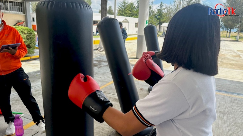 En Acatzingo la Universidad del Deporte del Estado promueve las actividades recreativas y de sensibilidad