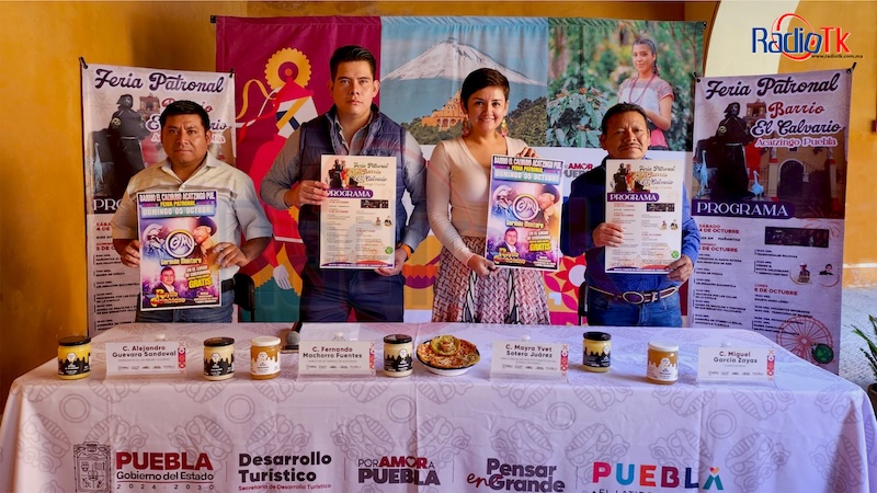 Acatzingo celebra la Feria Patronal del Barrio El Calvario