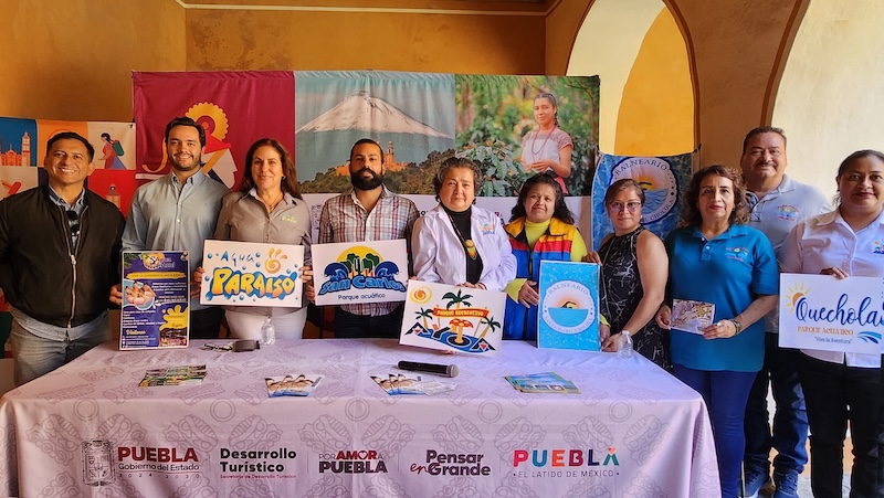 Promueven para Semana Santa los balnearios de Puebla, Quecholac, Atlixco, Chignahuapan y San Pedro y Santa Isabel Cholula