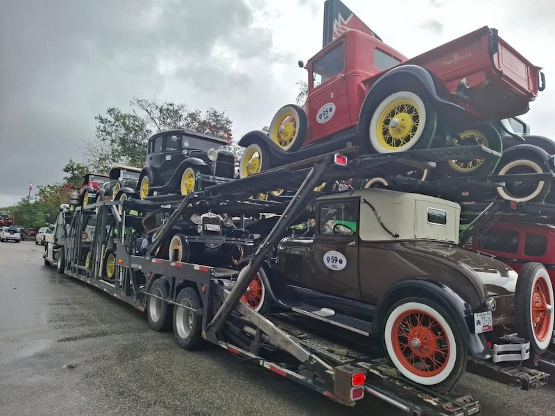 En Tecamachalco localizan autos clásicos robados en la Puebla – Orizaba