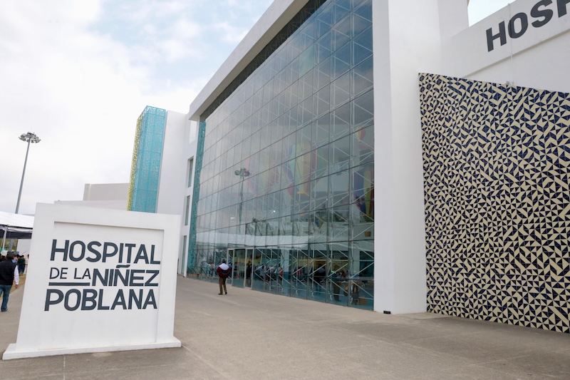 Mejoran áreas del Hospital de la Niñez Poblana