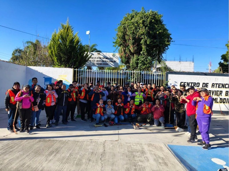 Con Faena comunitaria encabezada por Estebi Fernández conmemoran el día Mundial del Síndrome de Down en Tecamachalco