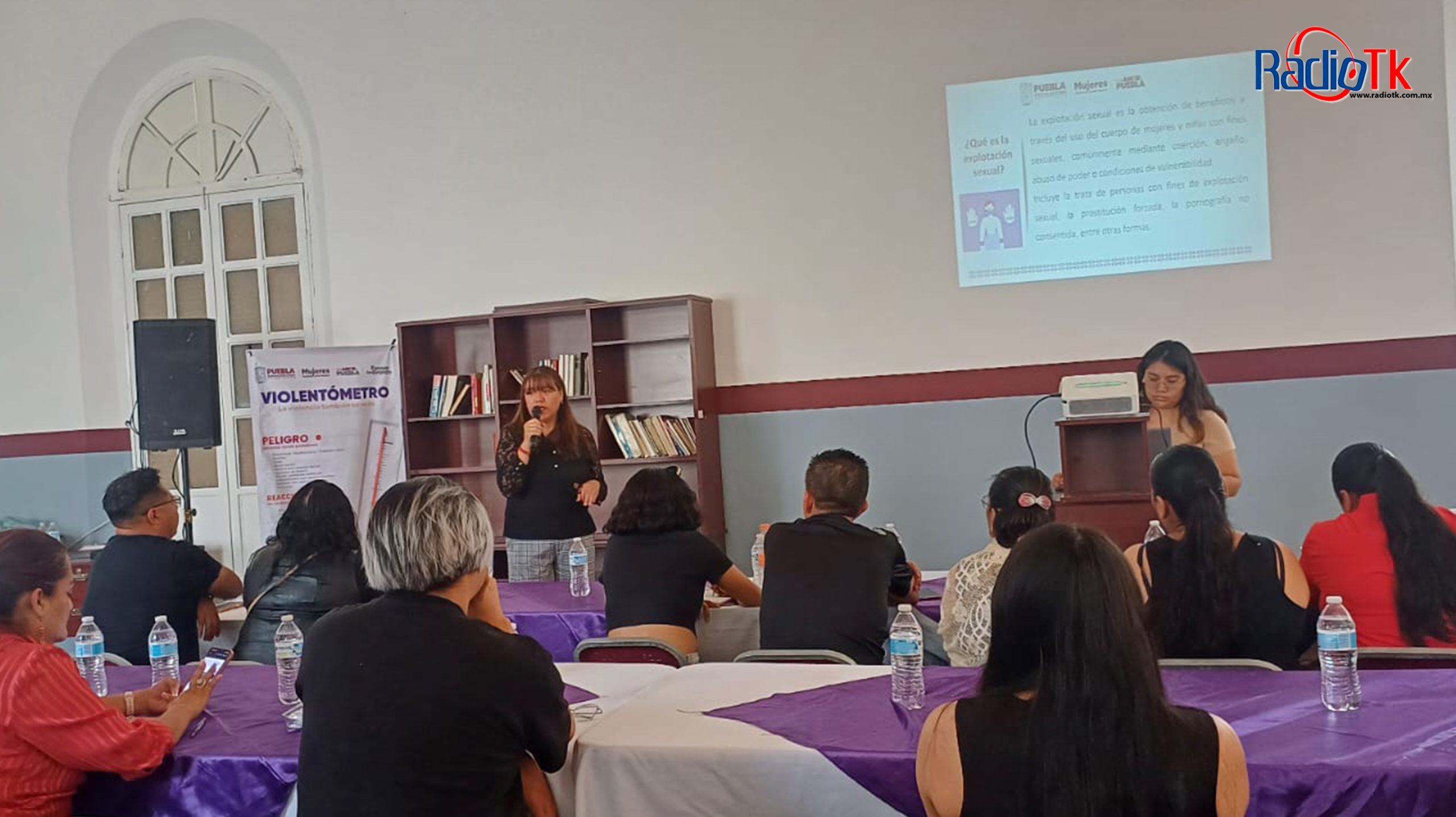 En Tecamachalco brindan capacitación para la prevención de trata de personas